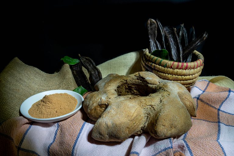 Pane al gusto di carruba