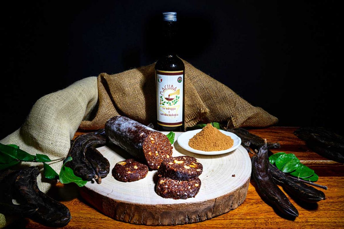 Salame dolce alla Carruba VEGAN