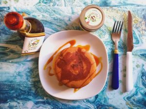 Ricetta di pancakes con carruba