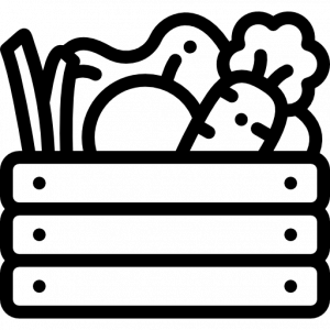 Cesto di prodotti