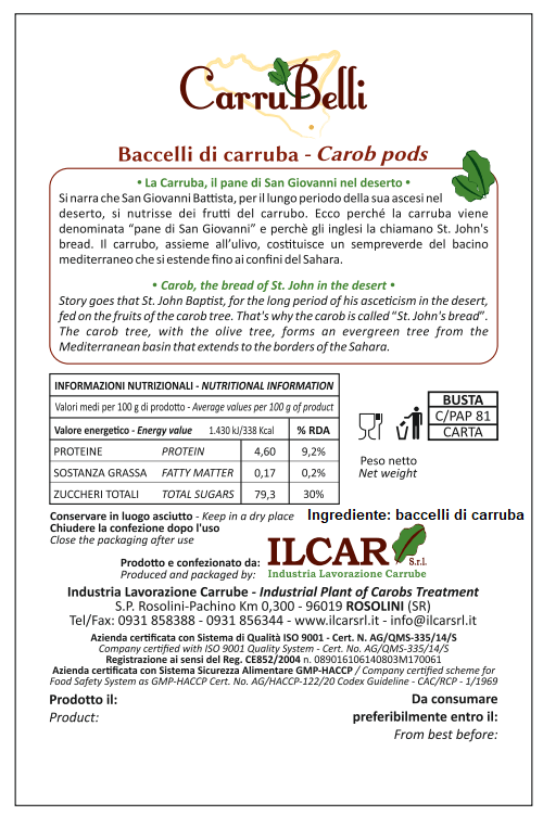 Baccelli di carruba - CARRUBELLI - immagine 4