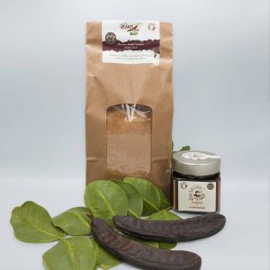 Farina 1kg e melassa 250g di carrube in offerta