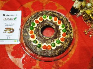 Ciambella della Befana di origine spagnola al gusto di carruba