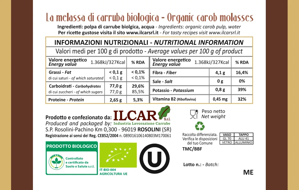Melassa di carruba - BALUBA - immagine 4